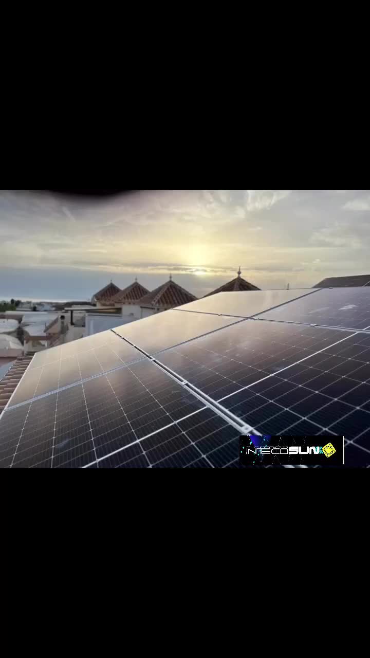 Málaga photovoltaic installation - INTECOTECH